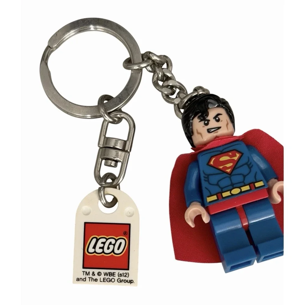 Lego Minifigure KeyChain DC Universe Super Heroes Superman 853430